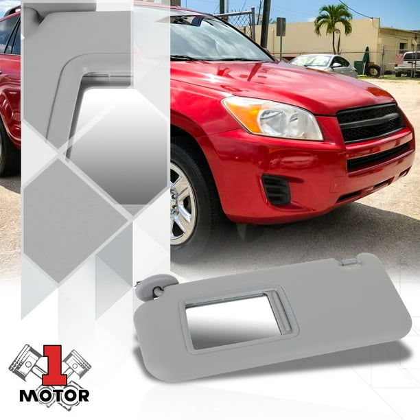 Car Left Driver Side Gray Sun Visor With Vanity Light For Toyota Rav4 2006-2012 Car Left Driver Side Gray Sun Visor With Vanity Light For Toyota Rav4 2006-2012